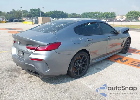 2022 BMW M850I Gtan Coupe xDrive из США, поврежденный, VIN WBAGV8C07NCH98156